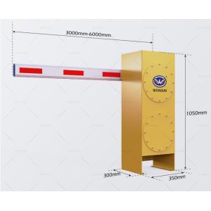 RS485 Inside Outside Waterproof Safety Road Barrier Vehicle Barrier Gate For Gas