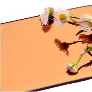 Champagne Mirror Aluminum Composite Panel With Width 1500mm And Max Length