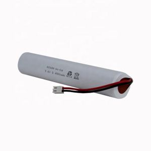 High Temperature 70C NiCd D 3.6V 4500mAh Rechargeable Battery Pack For Emergency