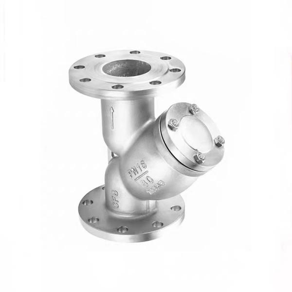 Quality API 304 Stainless Steel Y-Type Filter with Flanged End Customized and OEM Supported for sale