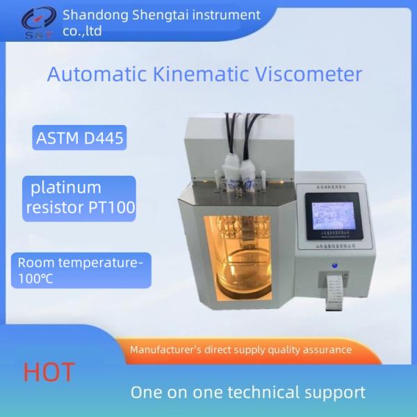 SH112C Automatic Kinematic Viscometer Equipped With 2 Sets Of Capillary
