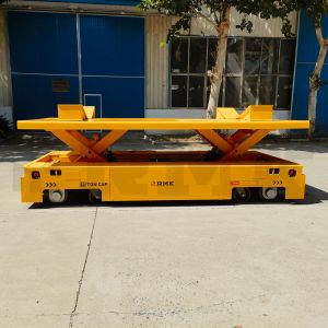 Wholesale Heavy Load 12 Tons Scissors Lifting Omni-directional Paper Transfer Cart from china suppliers