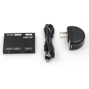 2x1 HDMI Extender Splitter 1X2 Switch 4K@60hz YUV4:4:4 18Gbps