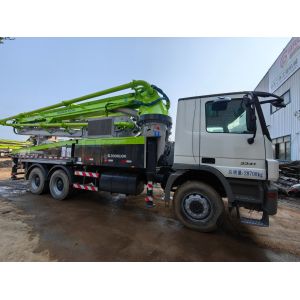 Renovated Zoomlion 38m Concrete Pump on Used Truck Mounted Concrete Placing Boom