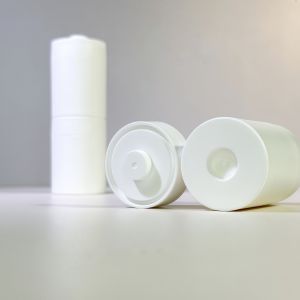 40ml Battery Shaped Disposable Plastic Cup with Aluminum Foil Lid for Wide
