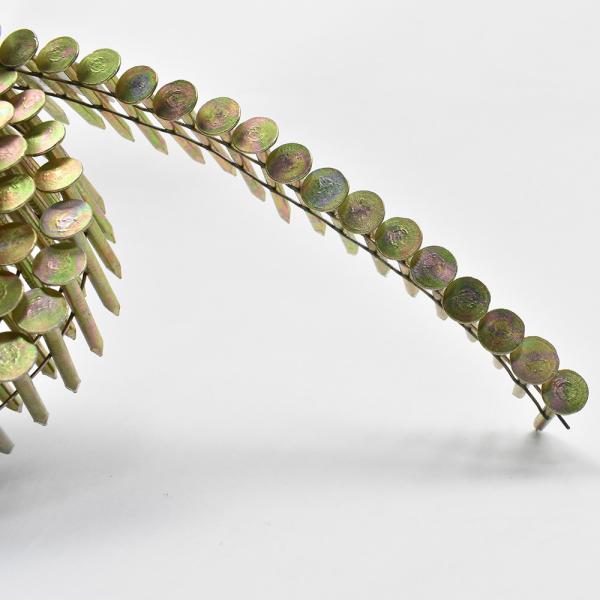 .120''*1-3/4'' Smooth Shank Diamond Point Electric Galvanized Roofing Coil Nails