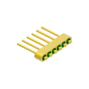 6-pin 0.4mm Pin Diameter Hermetic Seal Header With Gold Wire Bonding Surface MC