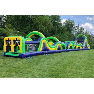 Commercial Outdoor Inflatable Obstacle Courses Challenge Inflatable Party Games