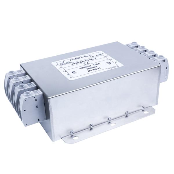 Industrial Grade Inverter EMI Filter High Voltage Three Phase Four Wire Power Filter