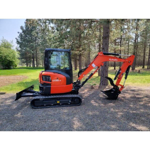 48.3mm Used Kubota KX163-5 Mini Excavator 6 Ton in Shanghai with Original Hydraulic Pump