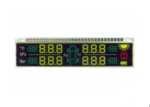 China Custom 3v 5v FSTN Lcd Screen With Metal Pin Connetor 7 Segment Lcd Display on sale