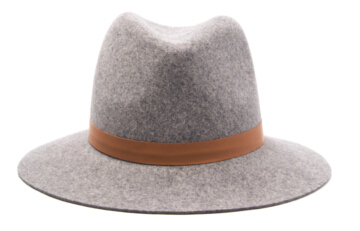 100% wool felt Fedora hat