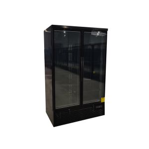 Low Energy Two Glass Door Display Freezer 810 Litres Commerical