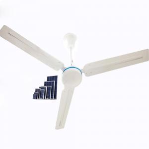 Wholesale 36W 12V  56 Inch AC / DC Solar Ceiling Fan With Remote Control from china suppliers