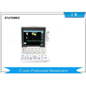 Notebook Type Color Doppler Ultrasound Scanner Usg For Human / Veterinary