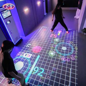 Wholesale Multi Scenario Mobile Interactive Floor Projection Game Various Applications from china suppliers