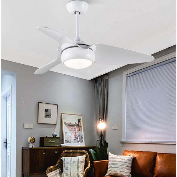 ABS Blades 42 Ceiling Fan With Light Energy Saving For Bedroom