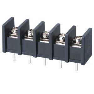 2504 Type Barrier Terminal Blocks For Different PCB Layout PC Material Clear