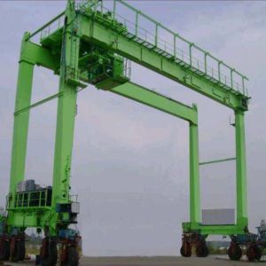 Wholesale Rubber Tyred Container Gantry Crane Double Beams RTG A6 from china suppliers