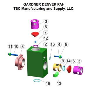 TSC WF1600L Mud Pump, TSC WF2000 MUD PUMP, TSC WF2200 MUD PUMP, WF1600L Mud Pump