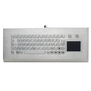 68 Keys Kiosk Keyboard With Sealed Touchpad