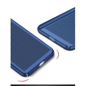 Breathable Heat dissipation hard pc mesh net mobile phone case for iphone X back