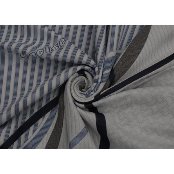 Quality Jacquard Stretch Knit Pillowcase Mattress Quilted Fabric 210CM Width for sale