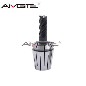 High-force ER Coolant Spring Collet CNC Milling Machine High-speed Collet Silver