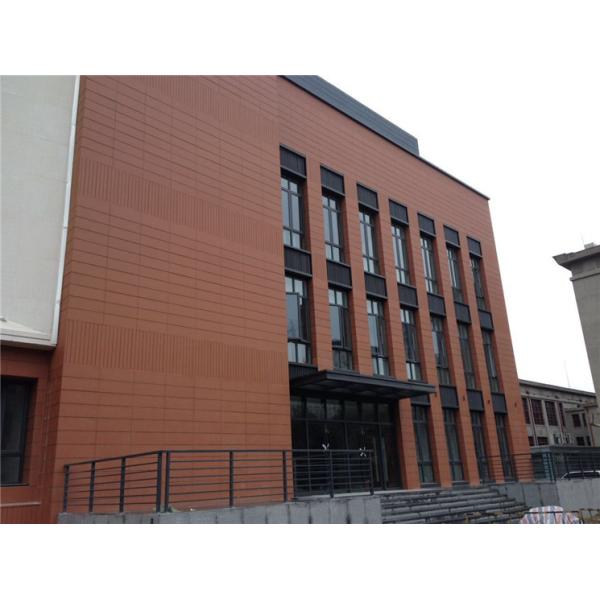 Quality Terracotta Rainscreen Facade Systems / External Cladding Systems Composite Panel for sale