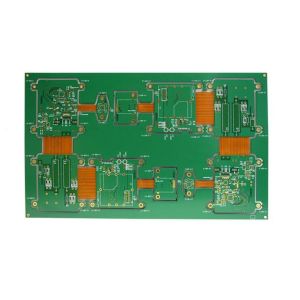 Multilayer UL 94V0 Rigid Flex PCB FR4 And Polymide Material RA Copper Immersion