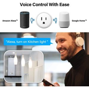 Bluetooth Wifi Smart Plug Socket Home Assistant Remote Control Plugs