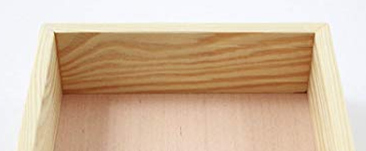 Hinged Lid Handmade Wooden Boxes For Gift Packaging , Small Natural Color Wooden Box With Lock