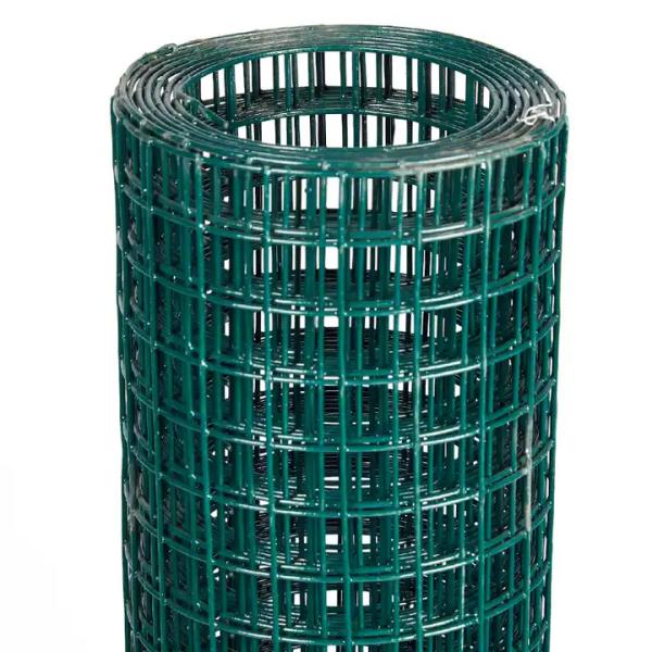 Bending Processing Service PVC Coated Welded Wire Mesh Roll with Welding Weave