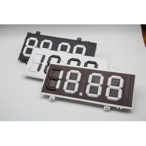 Outdoor Plastic Manual Turnover Gas Price Sign Numbers 7 Segment Price Display