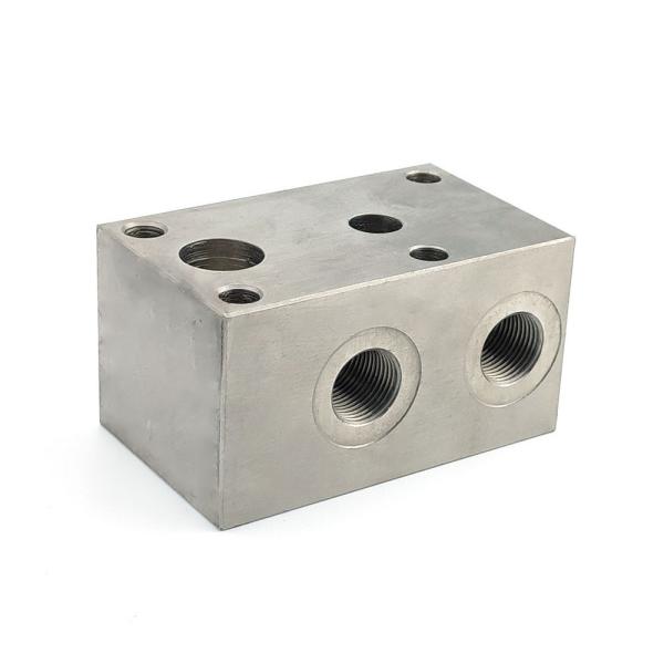 Quality ASTM Standard Customized CNC Machining Center for Hydraulic System Manifold Valve Block for sale