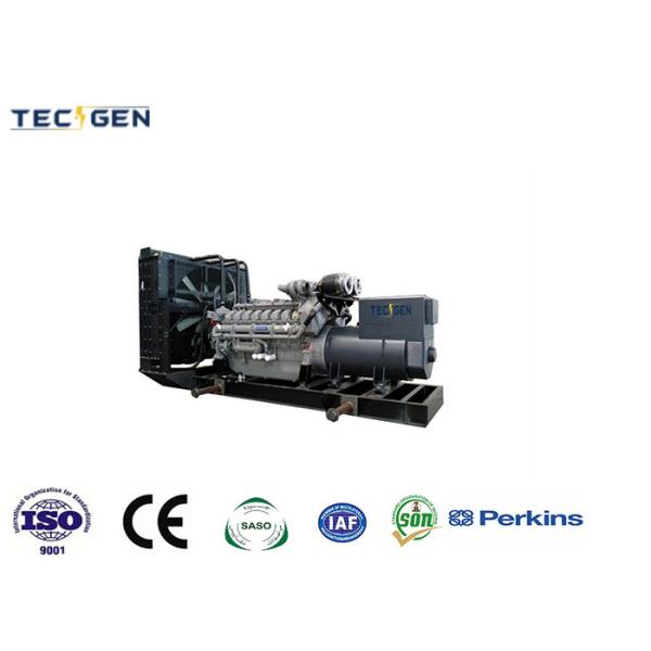 Heavy Duty Perkins Genset 1800kW Perkins Diesel Generator With 12 Cylinder Diesel Engine