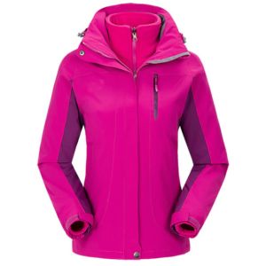 Newest snowboard jacket mens warm winter high quality couple styles two pieces