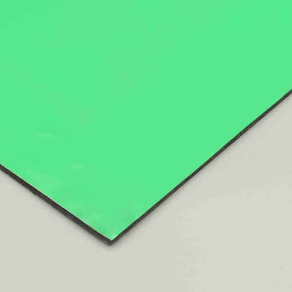 SGS Apple Green PE Aluminum Composite Panel Acp Sheet Interior available