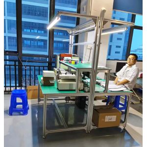 Wholesale Ergonomic ESD Workbench Adjustable Height Static Safe Workstation from china suppliers