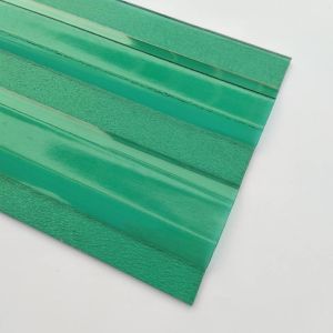 1.2mm Polycarbonate Embossed Sheet UV Protection Plastic PC Corrugated