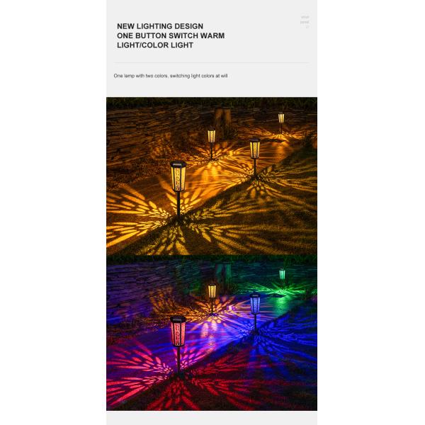 Outdoor Courtyard LED Solar Lawn Lamp with Light Control Induction and Long Lifespan