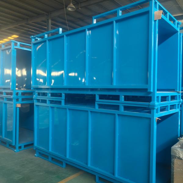 Customizable Foldable Warehouse Storage Pallet Box Storage Mesh Bins