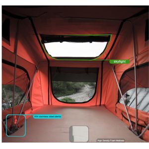 Waterproof 4x4 Roof Top Tent Car Extension Tent With 6 Cm Thickness Mattress