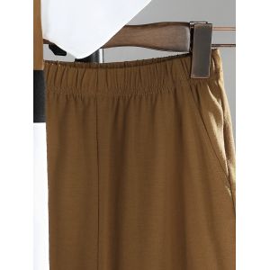 Unisex Summer Short Sleeve Children Clothing Set With Class B Security Level