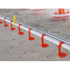 PP Material Automatic Poultry Feeder For Broiler CE Certification