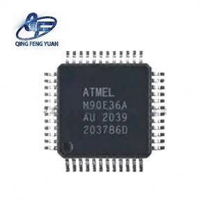 Atmel Atm90e36a Microcontrolller Electronic Components With Symbols Ic Chips Integrated Circuits ATM90E36A
