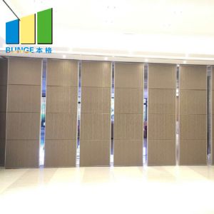 Hotel Banquet Room Operable Movable Partition Walls / Soundproof Partition