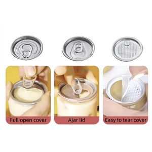 Customized Logo 200ml PET Plastic Beverage Bottles With Pull Tab Eco Friendly