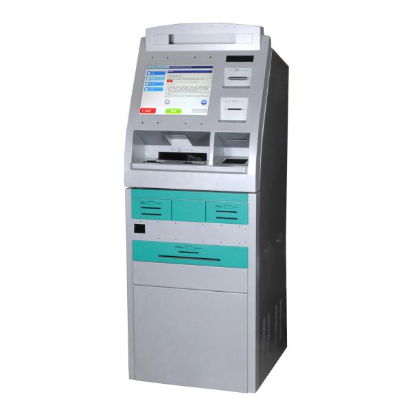Ticketing / Card Printing and Waterproof Free Standing Kiosk with Account
