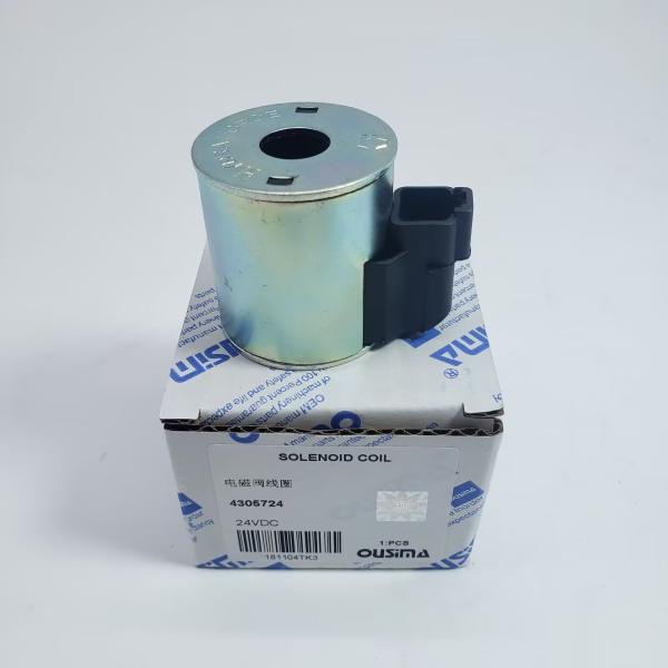 Excavator Solenoid Valve Coil 24VDC 4305724 Pneumatic Solenoid Coil